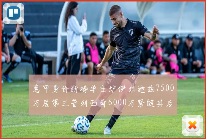 意甲身价新榜单出炉伊尔迪兹7500万居第三普利西奇6000万紧随其后